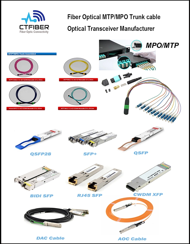 LC/Upc OS2 12cores G657A2 Fiber Optical Pigtail