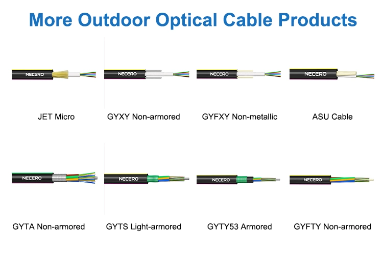 Fast Delivery Jet Unitube Non-Metallic Micro Cable Single Mode Fiber Optic/Optical Cable for Duct /Aerial Installation