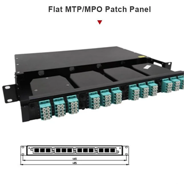 China Intelligent MTP/MPO Cassettes Fiber Patch Panel