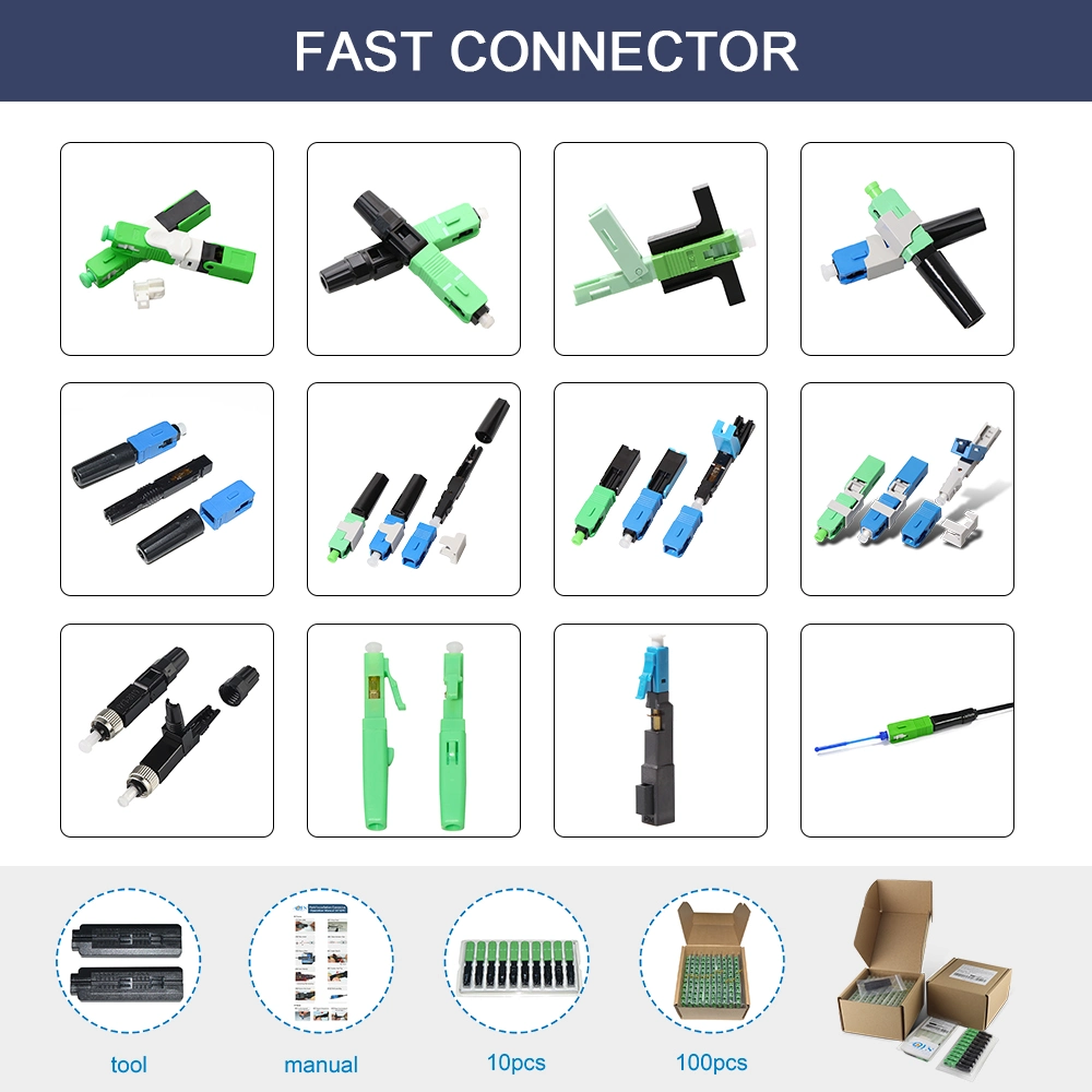 Field Assembly Connector Sc Upc Fast Connector