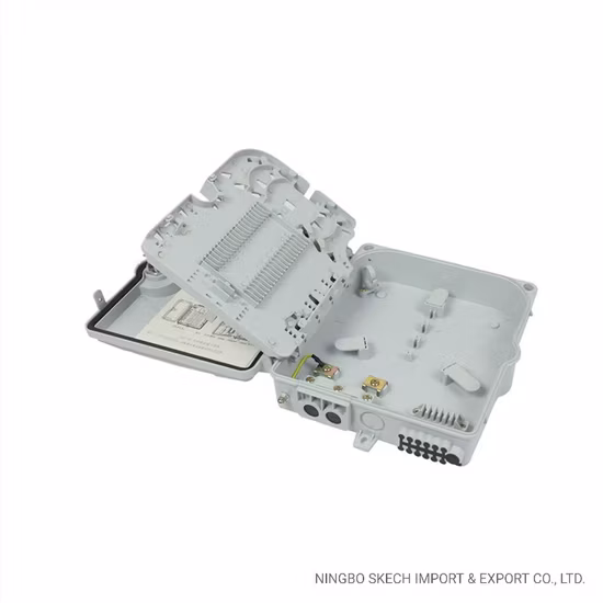 8コアFTTX光ファイバーターミナルスプリッターボックス