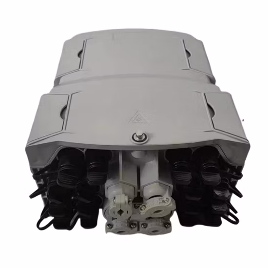 FTTX 8 Kerne 16 Kerne ABS グレー 2 in 4 out 光ファイバー CTO ボックス