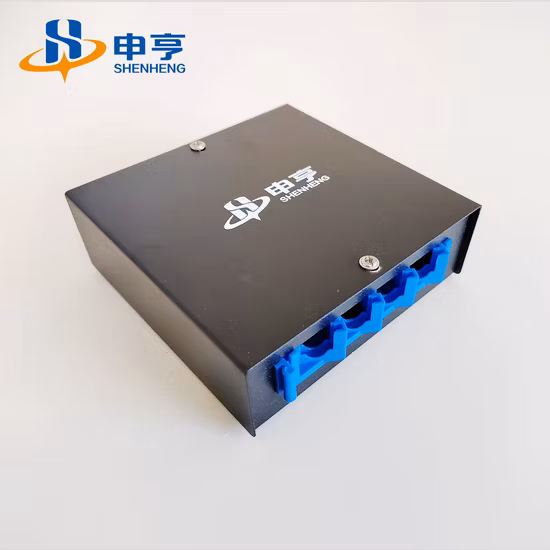 インチラックマウント光ファイバ配電ボックス/4/8コア光ファイバパッチパネル