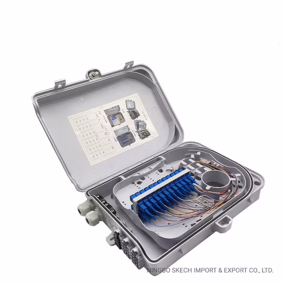 光ファイバー機器 16 コア FTTH 光ファイバー配電ボックス